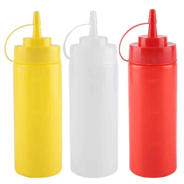The Best Hot Dog Cart Accessories - Ketchup Squeeze Bottles