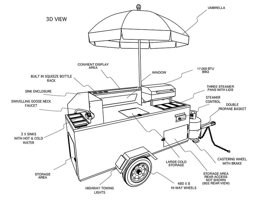 A 100 Hot Dog Cart Willy Dogs Hot Dog Carts Catalog