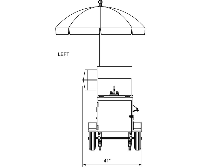 A 101 hot dog cart schematic