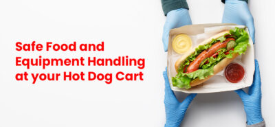 hot dog cart food handling