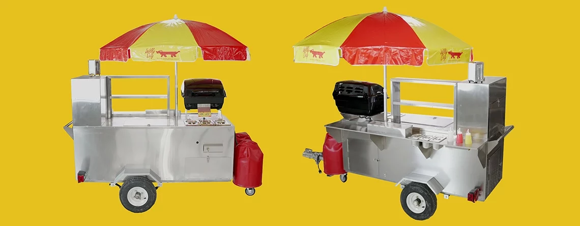 A101 hot dog cart